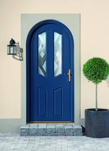 Single Blue Door